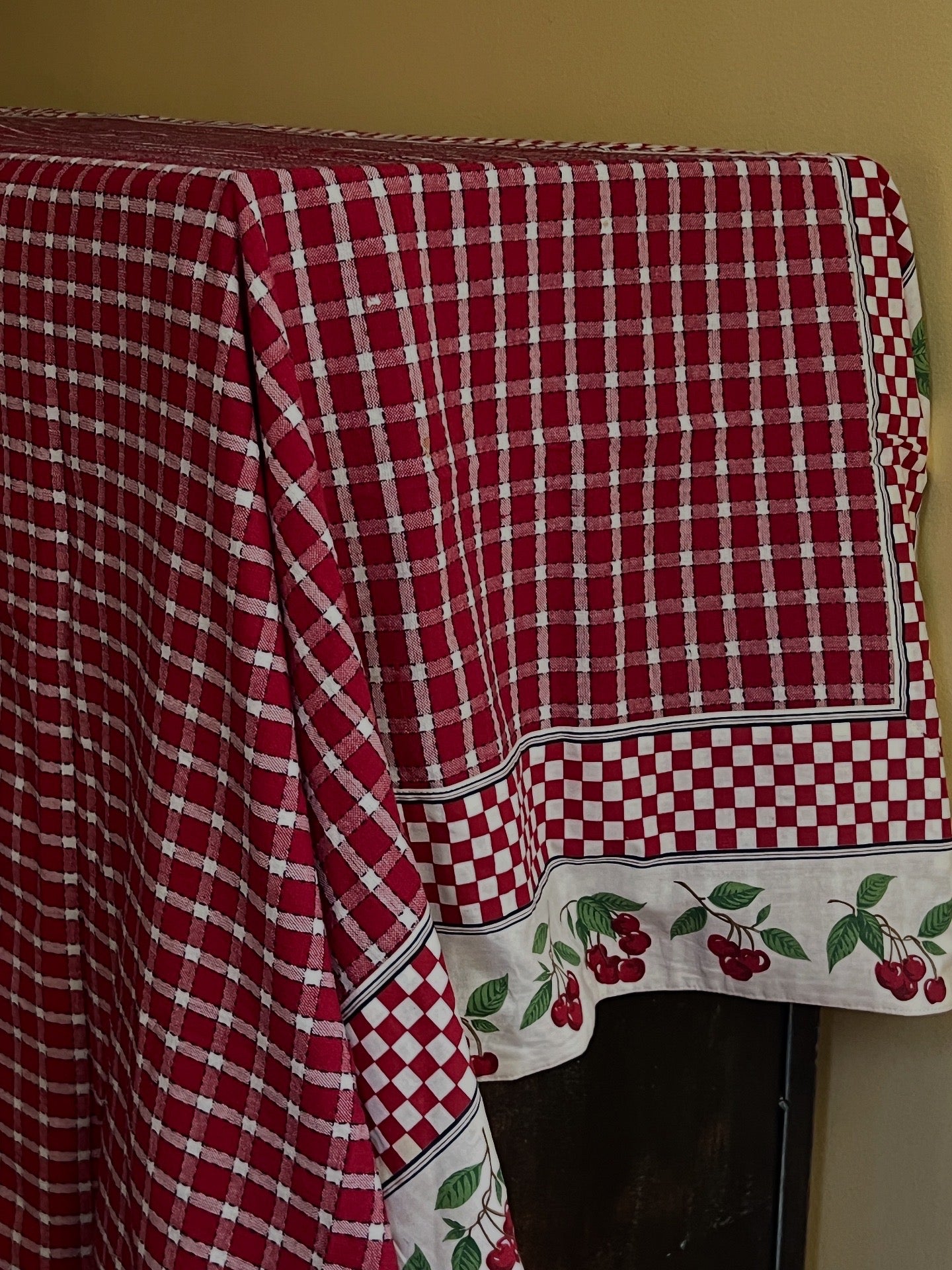 Cotton Cherry TableCloth