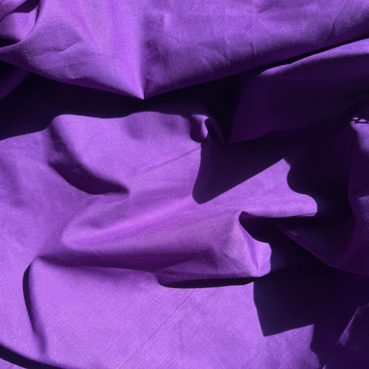 Purple Cotton Fabric (Sold by the yard; 4 avail)