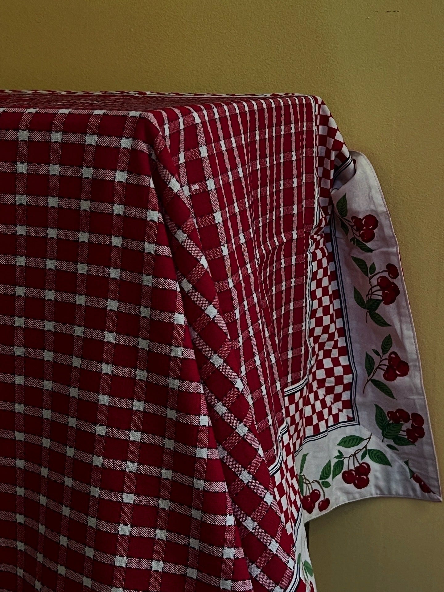 Cotton Cherry TableCloth