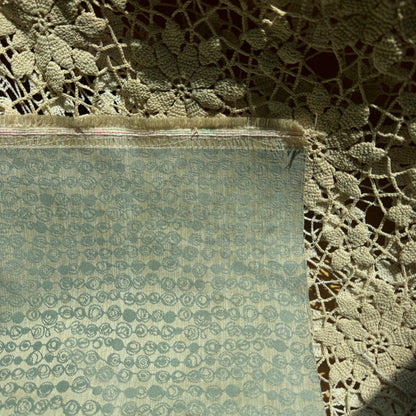 Woven Foam Backed Upholstery Fabric (sold all together; 1.5y)