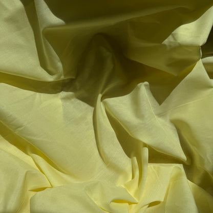 Butter Yellow Cotton (sold all together; 1 1/4 yard)