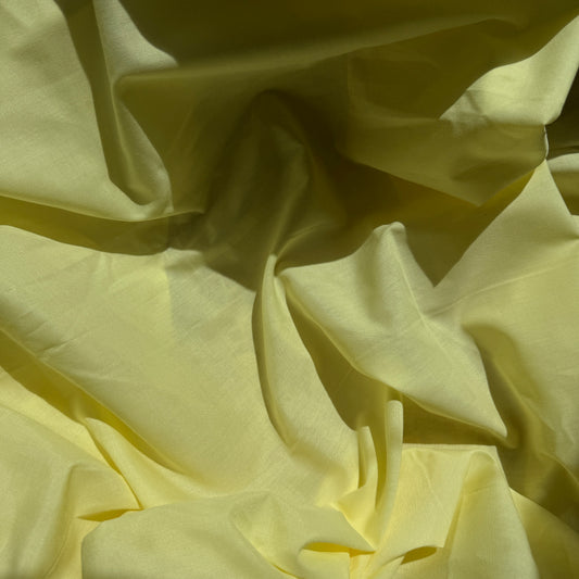 Butter Yellow Cotton (sold all together; 1 1/4 yard)
