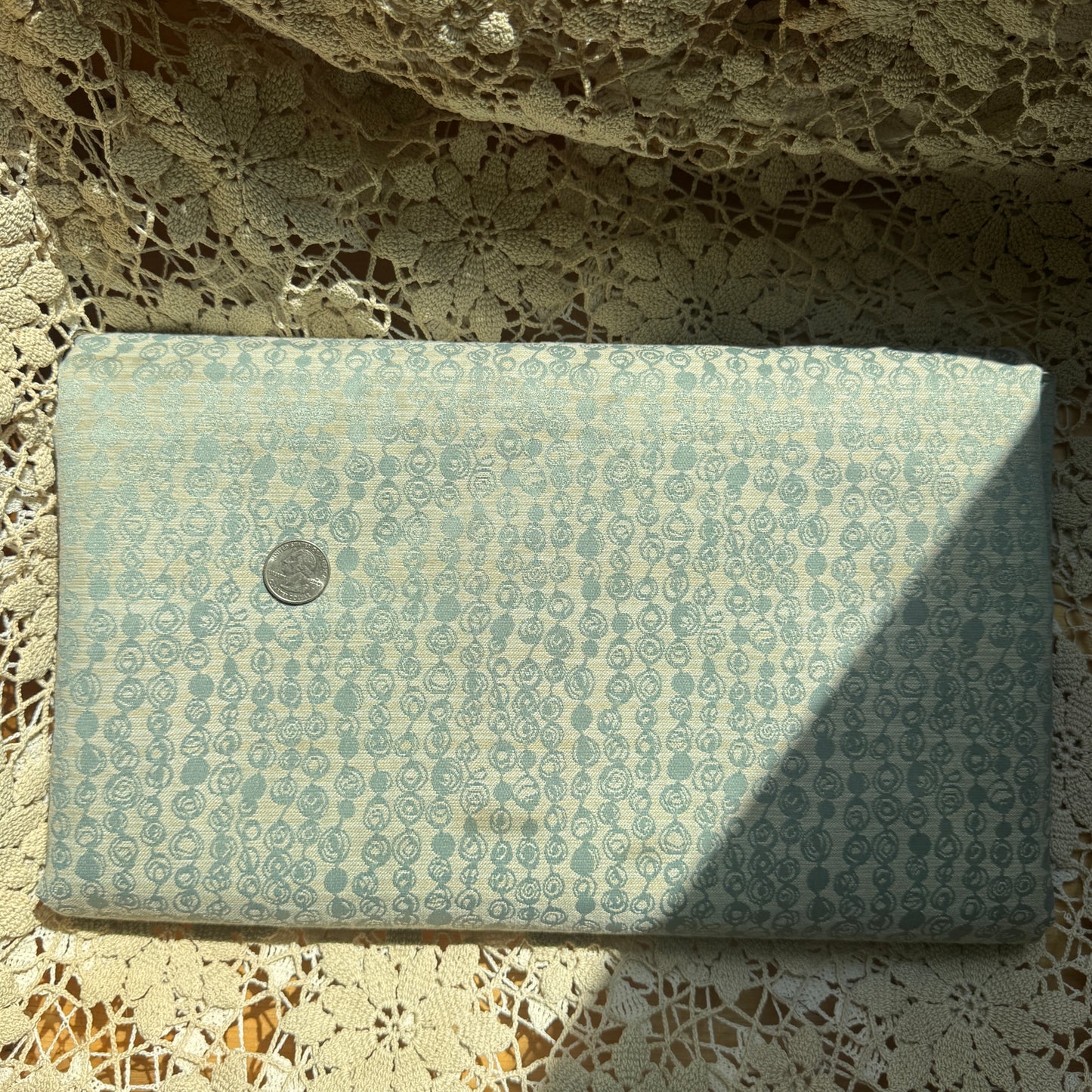 Woven Foam Backed Upholstery Fabric (sold all together; 1.5y)