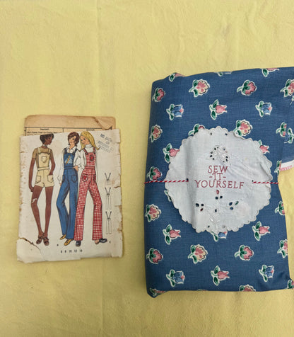 Judith’s Vintage Sewing Kit; Overalls