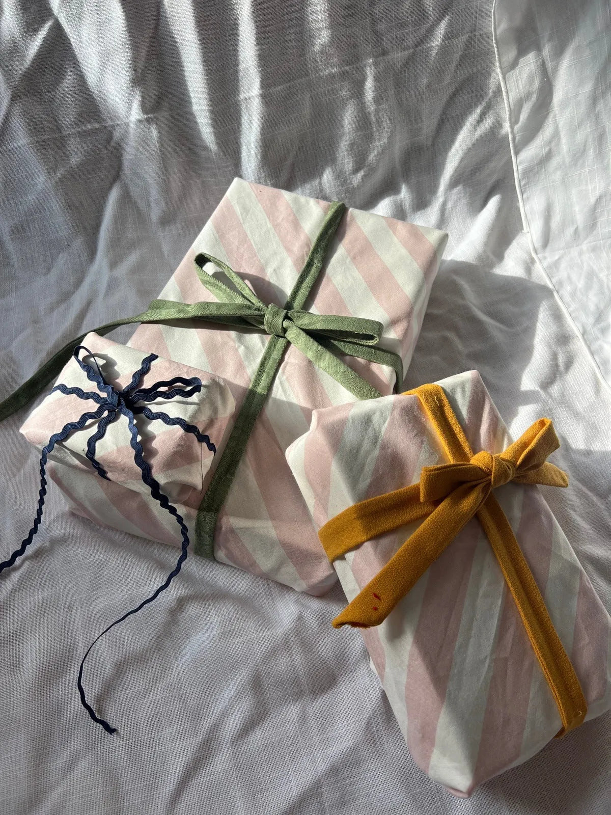 Made by Judith's; Small Cloth Gift Wrap