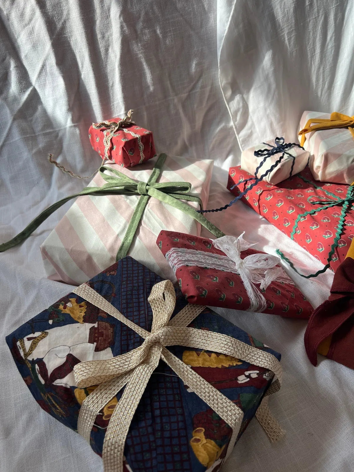 Made by Judith's; Large Cloth Gift Wrap