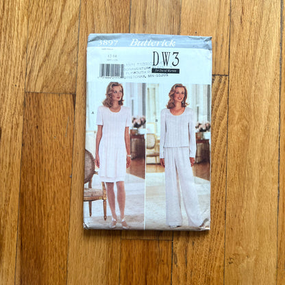 pant set and dress pattern butterick