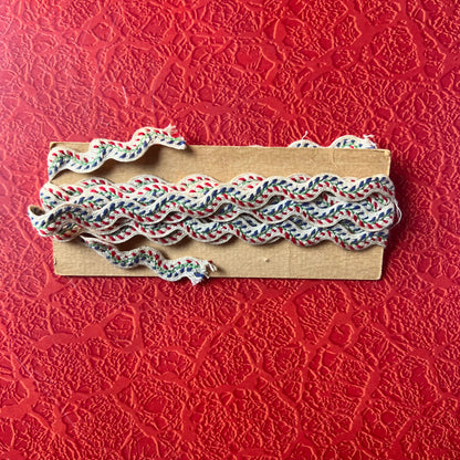 red & blue vine ribbon